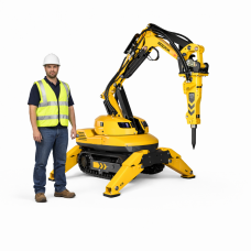  BROKK 110 radio vadāms nojaukšanas robots